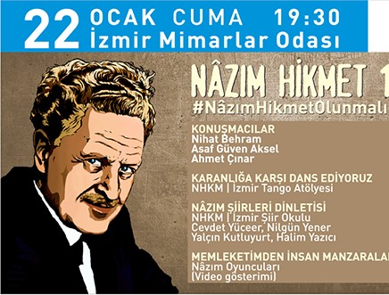 Nazım Hikmet 114 Yaşında