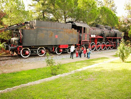 TCDD Selçuk Çamlık Açık Hava Buharlı Lokomotif Müzesi