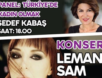 Leman Sam İzmir Arena’da Kadınlar İçin Söyleyecek