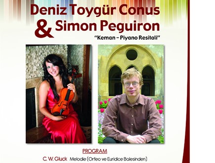 Deniz Toygür Conus & Simon Peguiron Keman ve Piyano Resitali