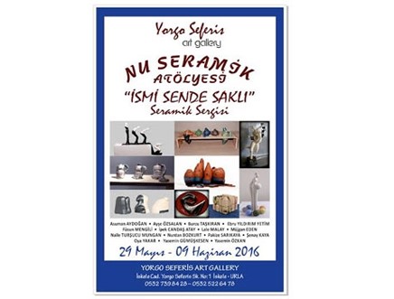 Nu Seramik Atölyesi - İsmi Sende Saklı Seramik Sergisi