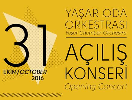 Yaşar Üniversitesi Oda Orkestrası Açılış Konseri